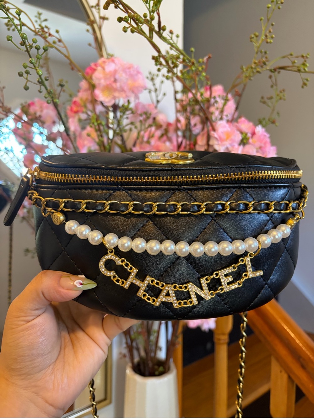 RARE DESIGNER VIP QUILTED CROSSBODY / SHOULDER BAG